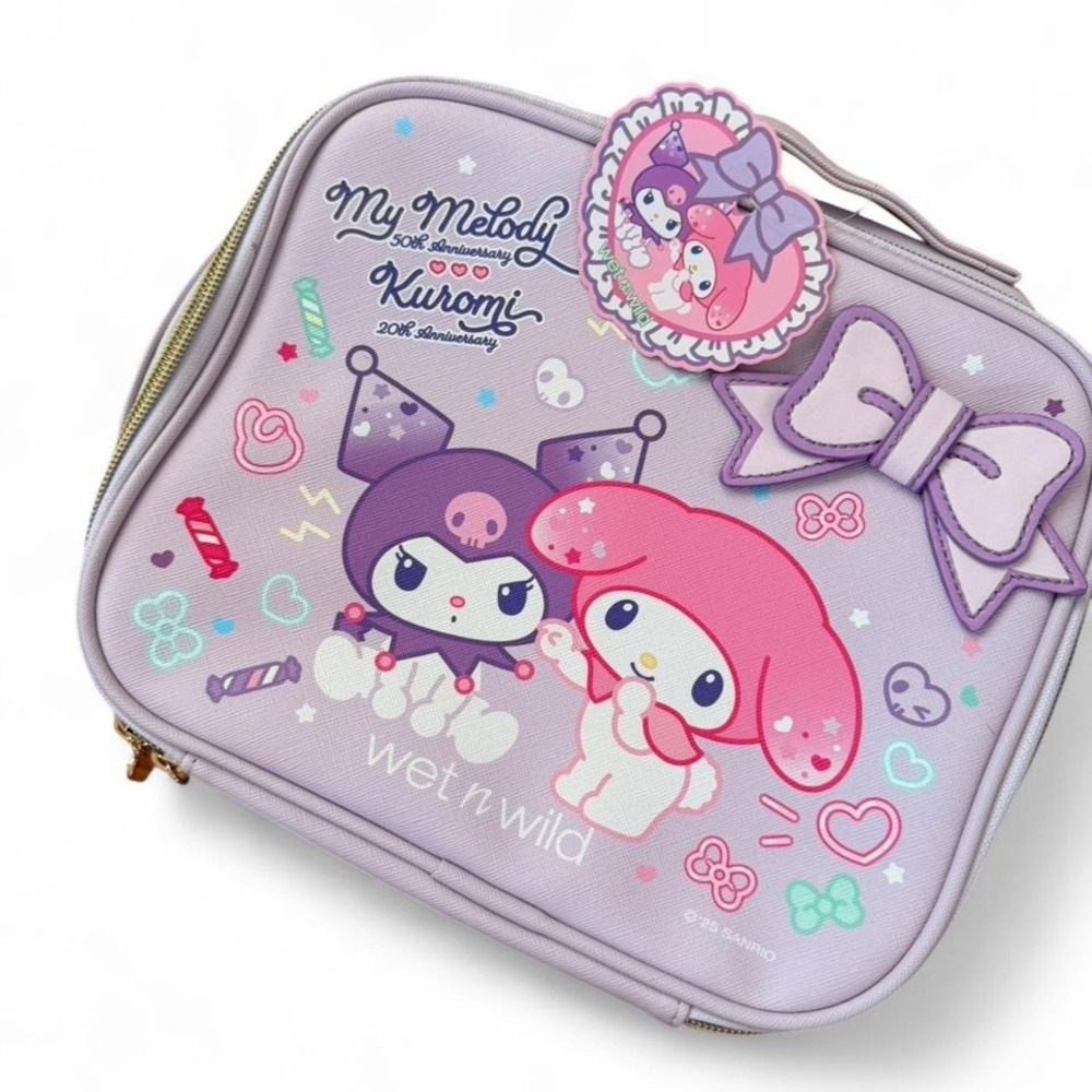 NWT Wet n Wild‎ x My Melody & Kuromi makeup bag